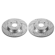 Load image into Gallery viewer, Power Stop 12-16 Honda CR-V Front Evolution Drilled & Slotted Rotors - Pair