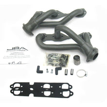 Load image into Gallery viewer, JBA 88-95 & 02-03 GM S-Truck 4.3L V6 4WD 1-1/2in Primary Ti Ctd Cat4Ward Header