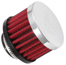 Load image into Gallery viewer, K&N 3/4 inch ID 2 inch OD 1.5 inch H Clamp On Crankcase Vent Filter