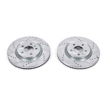 Load image into Gallery viewer, Power Stop 11-19 Ford Explorer Front Evolution Drilled & Slotted Rotors - Pair
