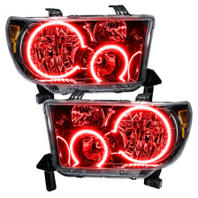 Load image into Gallery viewer, Oracle 07-11 Toyota Tundra Pre-Assembled Headlights - Black Housing - ColorSHIFT w/ BC1 Controller
