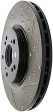 Load image into Gallery viewer, StopTech 04-08 Acura TL (Brembo Caliber) SportStop Slotted & Drilled Left Front Rotor