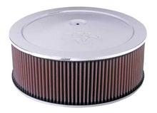 Load image into Gallery viewer, K&N 14in Red Custom Air Cleaner Assembly - 5.125in ID x 14in OD x 6.625in H