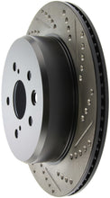 Load image into Gallery viewer, StopTech Slotted & Drilled Sport Brake Rotor Left Rear 13-14 Lexus GS300/350/400/430