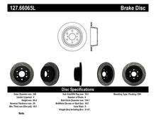 Load image into Gallery viewer, StopTech 07-10 GMC Sierra (w/ Rear Drum) / 07-09 GMC Yukon Rear Left Slotted & Drilled Rotor