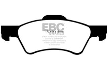 Load image into Gallery viewer, EBC 01-07 Chrysler Town & Country 3.3 Rear Rotors Yellowstuff Front Brake Pads