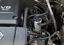 Load image into Gallery viewer, J&L 2005-2019 Nissan Frontier 4L Oil Separator 3.0 - Clear Anodized