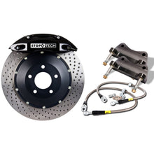 Load image into Gallery viewer, StopTech BBK 01-07 BMW M3 (E46) Rear 4 Piston ST-40 355x32mm Black Calipers Drilled Two Piece Rotors