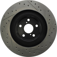 Load image into Gallery viewer, StopTech 13-18 Lexus GS350 Slotted & Drilled Front Right Rotor