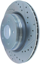 Load image into Gallery viewer, StopTech Select Sport 07-13 BMW 335i Slotted & Drilled Vented Left Rear Brake Rotor