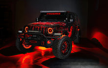 Load image into Gallery viewer, Oracle LED Illuminated Wheel Rings - Double LED - Red