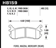 Load image into Gallery viewer, Hawk 94-97 & 99-03 Mazda Miata HT-10 Race Rear Brake Pads