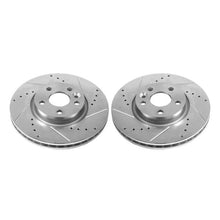 Load image into Gallery viewer, Power Stop 12-15 Land Rover Range Rover Evoque Front Evolution Drilled & Slotted Rotors - Pair