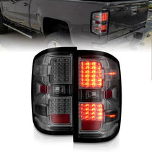 Load image into Gallery viewer, ANZO 15-19 Chevy Silverado 2500HD/3500HD (Halgn Only) LED Tail Lights w/Smoke Light Bar & Clear Lens