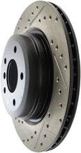 Load image into Gallery viewer, StopTech 06 BMW 330 / 07-09 BMW 335 Slotted & Drilled Right Rear Rotor