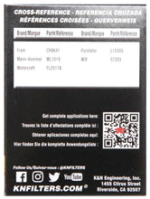 Load image into Gallery viewer, K&N 07-09 Mazdaspeed3 Performance Gold Oil Filter (OEM style cartridge filter)
