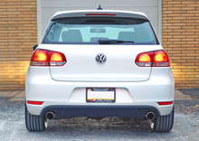 Load image into Gallery viewer, AWE Tuning Golf TDI (GTI Style) Performance Exhaust - Diamond Black Slash Cut Tips