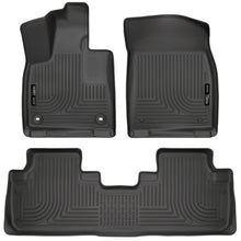 Load image into Gallery viewer, Husky Liners Weatherbeater 16-17 Lexus RX350 / 16-17 RX450H Front & 2nd Seat Floor Liners - Black