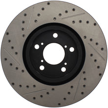 Load image into Gallery viewer, StopTech 07-08 Acura MDX SportStop Slotted & Drilled Right Front Rotor