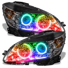 Load image into Gallery viewer, Oracle 08-11 Mercedes Benz C-Class Pre-Assem. Headlights Chrome Housing- ColorSHIFT w/2.0 Controller