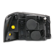 Load image into Gallery viewer, ANZO 2002-2009 Gmc Envoy Crystal Headlight Black Amber