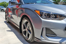 Load image into Gallery viewer, Rally Armor 19-21 Hyundai Veloster Turbo R-Spec Black UR Mud Flap w/ Red Logo