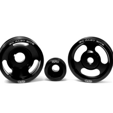 Load image into Gallery viewer, GFB 04-10 WRX/STI 3 Piece Under-Drive Pulley Kit w/ Belts (Crank Alternator & Power Steering)