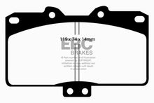 Load image into Gallery viewer, EBC 91-93 Dodge Stealth 3.0 4WD Greenstuff Front Brake Pads