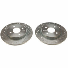 Load image into Gallery viewer, Power Stop 2018 Ford EcoSport Rear Evolution Drilled & Slotted Rotors - Pair