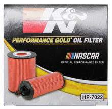 Load image into Gallery viewer, K&N Performance Gold Oil Filter for Hyundai/Kia V6 06-08 Azera/Sonata/Sedona/07-08 Santa Fe