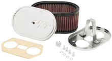 Load image into Gallery viewer, K&N Custom Oval Red Race Filter 7in L x 4-1/2in W 3-1/4in H