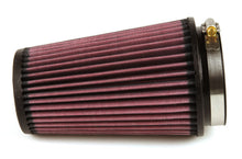 Load image into Gallery viewer, K&N Filter Universal Rubber Filter 3 1/2 inch Flange 4 5/8 inch Base 3 1/2 inch Top 7 inch Height