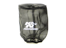 Load image into Gallery viewer, K&N Universal Precharger Round Straight Air Filter Wrap Black 5in ID x 7in Height