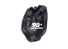 Load image into Gallery viewer, K&N Black Drycharger Round Tapered Air Filter Wrap 5in Top ID / 7.5in Base ID / 8in Height