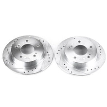 Load image into Gallery viewer, Power Stop 94-98 Nissan 240SX Rear Evolution Drilled & Slotted Rotors - Pair
