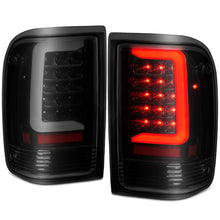 Load image into Gallery viewer, ANZO 1993-1997 Ford Ranger LED Tail Lights w/ Light Bar Black Housing Smoked Lens