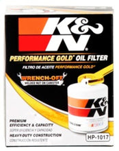 Load image into Gallery viewer, K&N 3.74inch / 2.98 OD Performance Gold Oil Filter