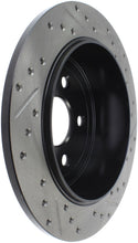 Load image into Gallery viewer, StopTech Power Slot 07-13 Jeep Wrangler Rear Right Drilled & Slotted Rotor