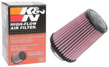 Load image into Gallery viewer, K&N Universal Rubber Filter 2-1/2in Flg / 4-1/2in OD B / 3-1/2in OD T / 6in H - Black Top