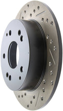 Load image into Gallery viewer, StopTech 02-06 Acura RSX Incl. Type S / 97-01 Integra Type R Slotted & Drilled Right Rear Rotor