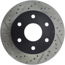 Load image into Gallery viewer, StopTech 99-06 GMC Sierra (2dr) Front Right Slotted & Drilled Rotor