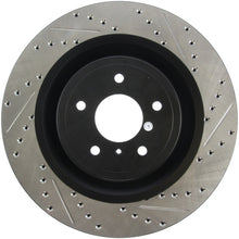 Load image into Gallery viewer, StopTech Infiniti G37 / Nissan 370Z SportStop Slotted & Drilled Front Left Rotor