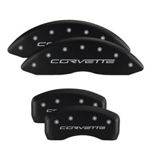 Load image into Gallery viewer, MGP 4 Caliper Covers Engraved Front & Rear MGP Red finish silver ch