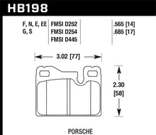 Load image into Gallery viewer, Hawk 77-88 Porsche 924 / 78-85 & 92-95 928 / 83-91 944 HT-10 Rear Race Brake Pads