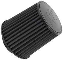 Load image into Gallery viewer, K&N Universal Rubber Filter-Round Tapered 4in Flange ID x 8in Base OD x 6.625in Top OD x 8in H