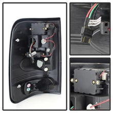 Load image into Gallery viewer, Spyder Ford F150 side 04-08 (Not Fit Heritage & SVT)LED Tail Lights Blk Smke ALT-YD-FF15004-LED-BSM