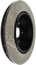 Load image into Gallery viewer, StopTech 08+ Subaru STI (Will Not Fit 05-07) Slotted & Drilled Sport Brake Rotor