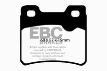 Load image into Gallery viewer, EBC 94-96 Saab 900 2.0 Turbo Greenstuff Rear Brake Pads