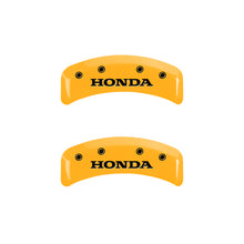 Load image into Gallery viewer, MGP 4 Caliper Covers Engraved Front & Rear i-Vtec Black finish silver ch