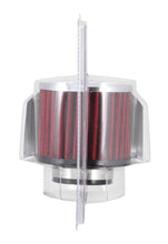 Load image into Gallery viewer, K&N 1.5in Flange ID x 3in OD x 2.5in Height Clamp On Crankcase Vent Filter